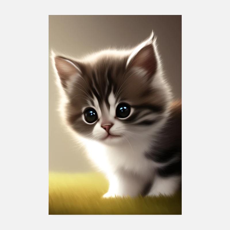 Bébé chat Poster 20 x 30 cm