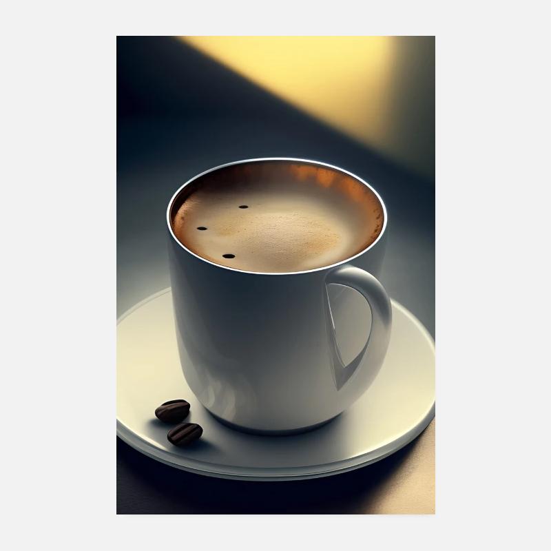 Kaffee, Kaffeebohnen Poster 20x30 cm