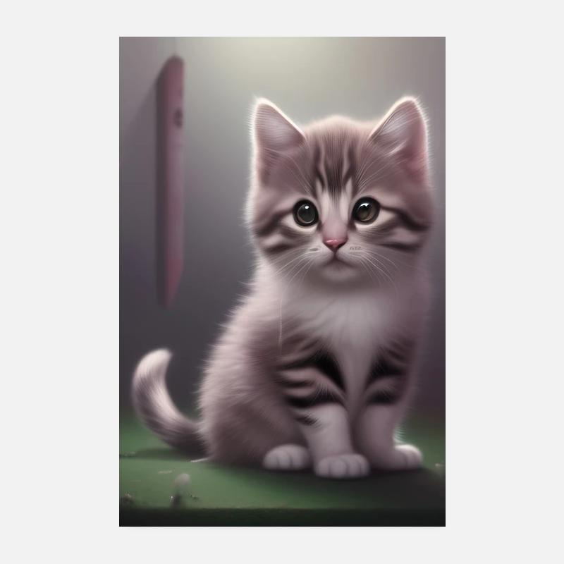 Bébé chat Poster 20 x 30 cm