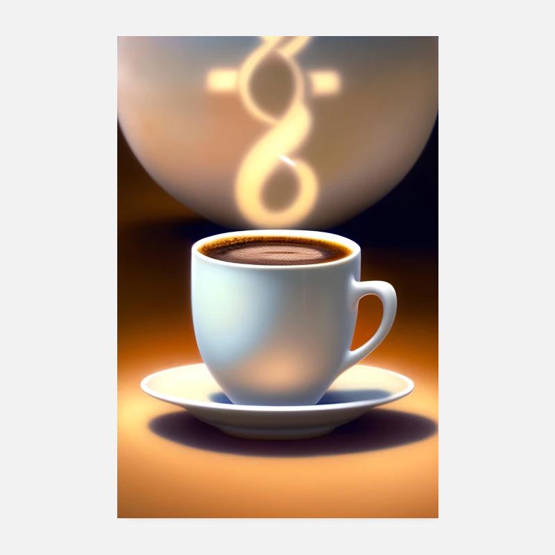 Kaffee, Kaffeebohnen Poster 20x30 cm
