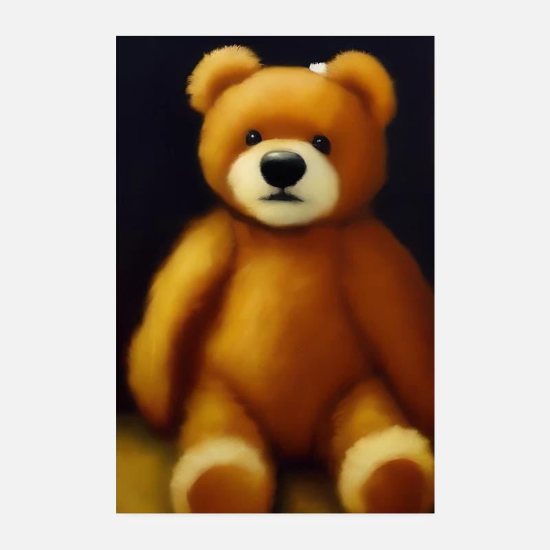 Teddybär Poster 20x30 cm