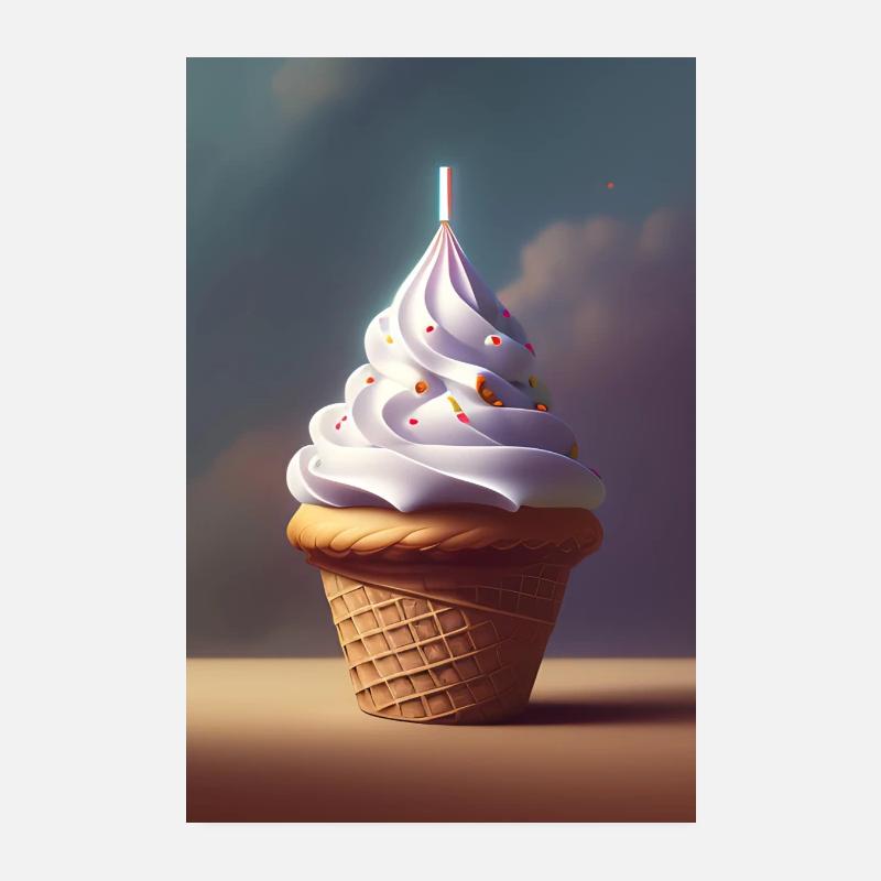 Glace Poster 20 x 30 cm