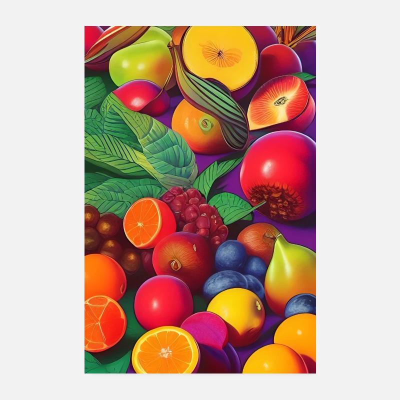 Früchte Poster 20x30 cm
