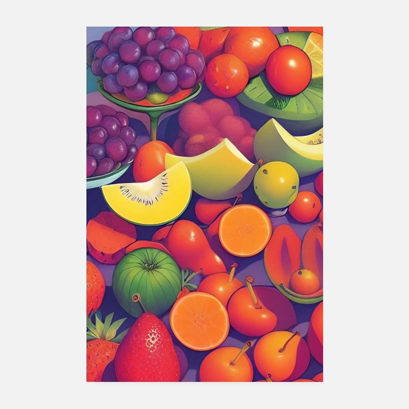 Früchte Poster 20x30 cm