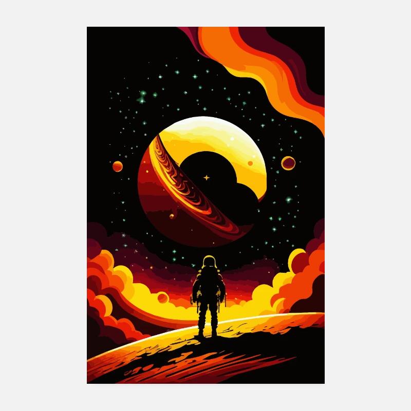 lost in space Poster 20 x 30 cm