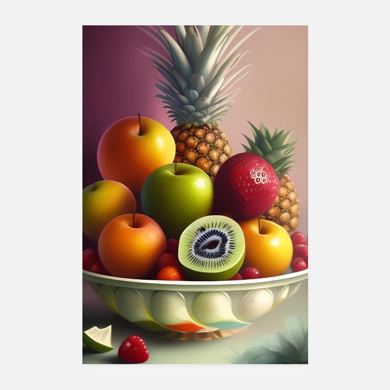 Früchte Poster 20x30 cm