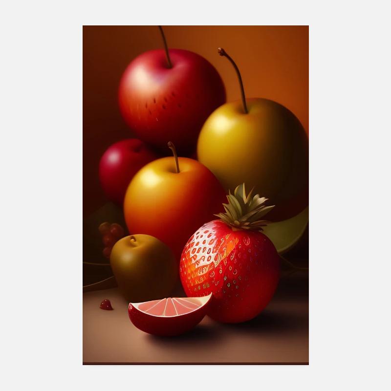 Früchte Poster 20x30 cm
