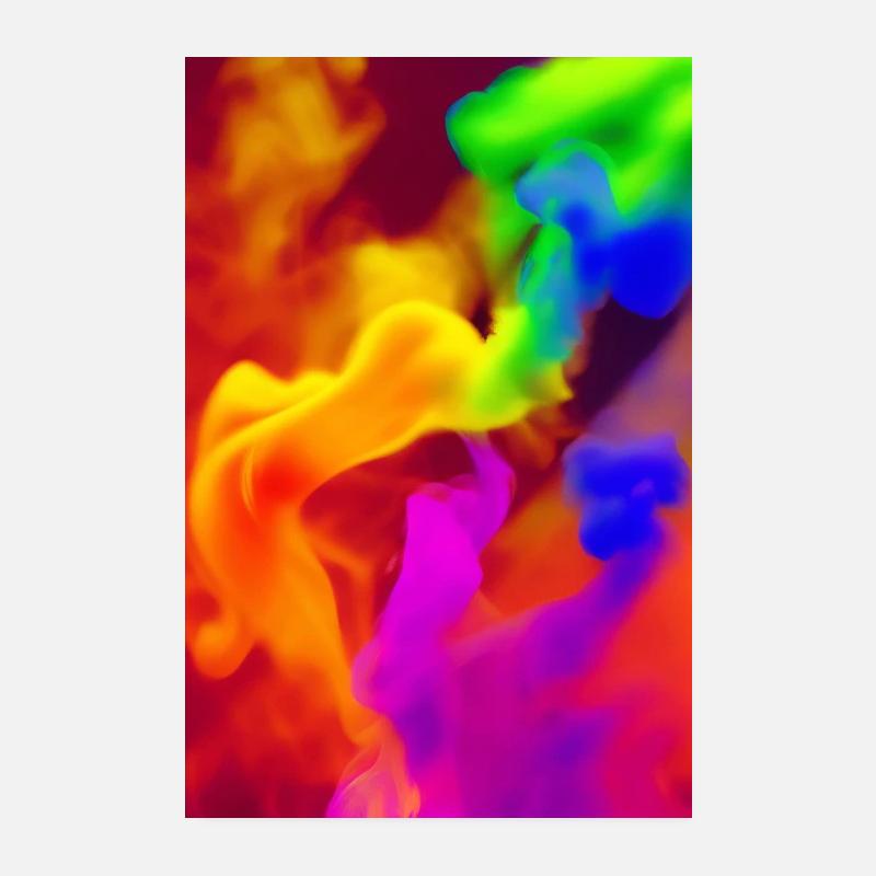 Rainbow Poster 8" x 12" (20x30 cm)