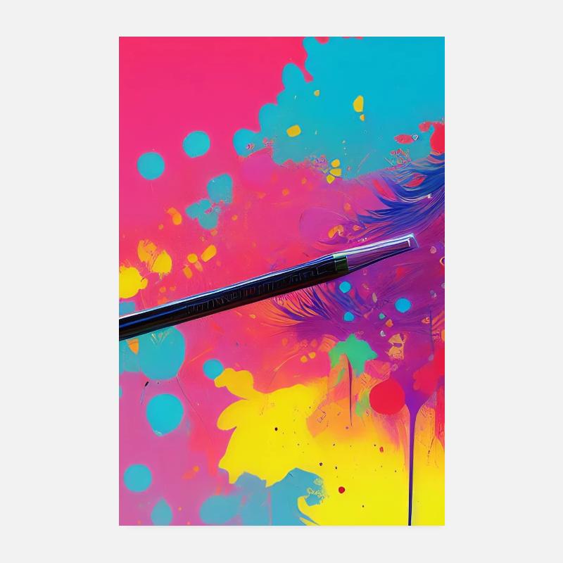 Abstract art Poster 8" x 12" (20x30 cm)