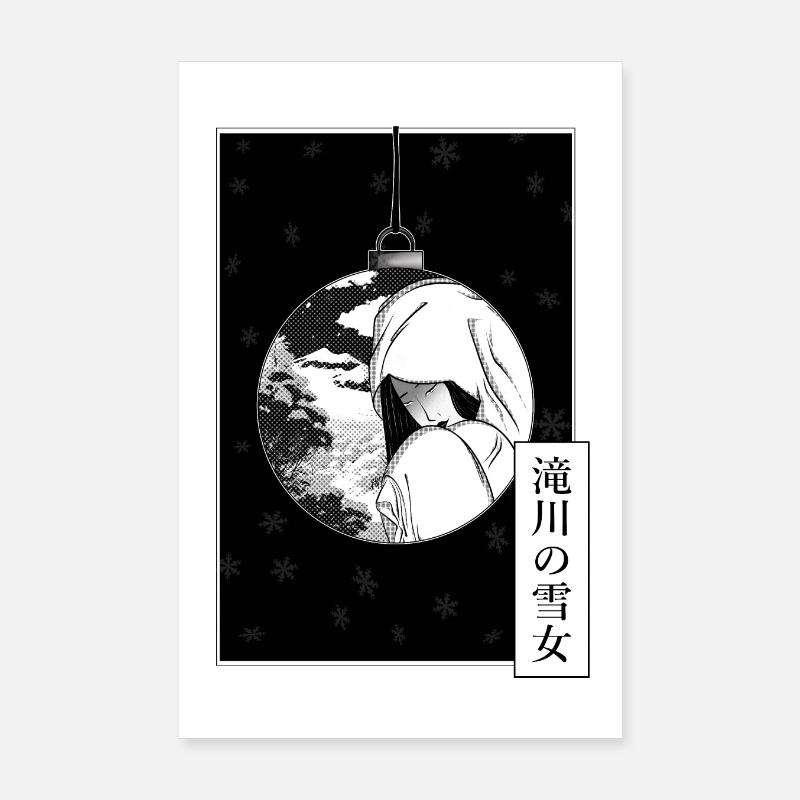 Yuki onna de Takigawa Poster 20 x 30 cm