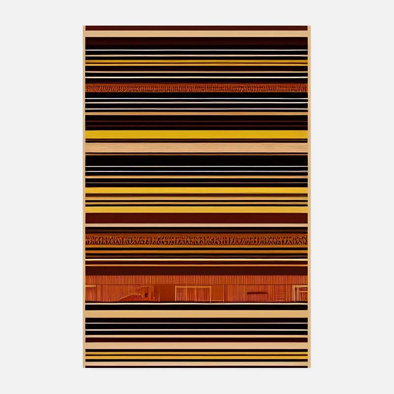 Vintage Muster Poster 20x30 cm