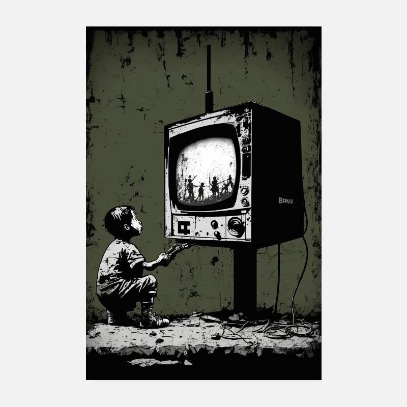 Médias Konsum - BigTV Poster 20 x 30 cm