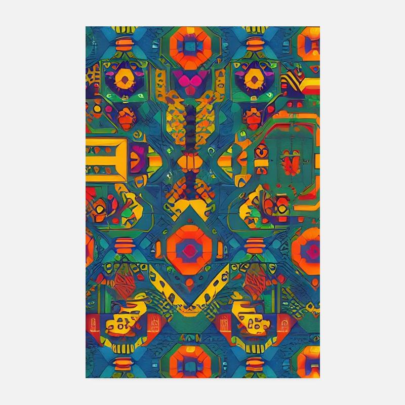 Modèle rétro Poster 20 x 30 cm