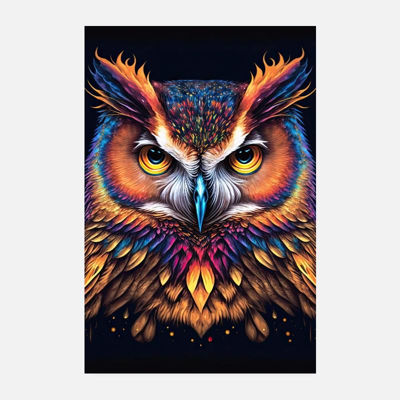 The Wise Owl 1 Poster 20x30 cm
