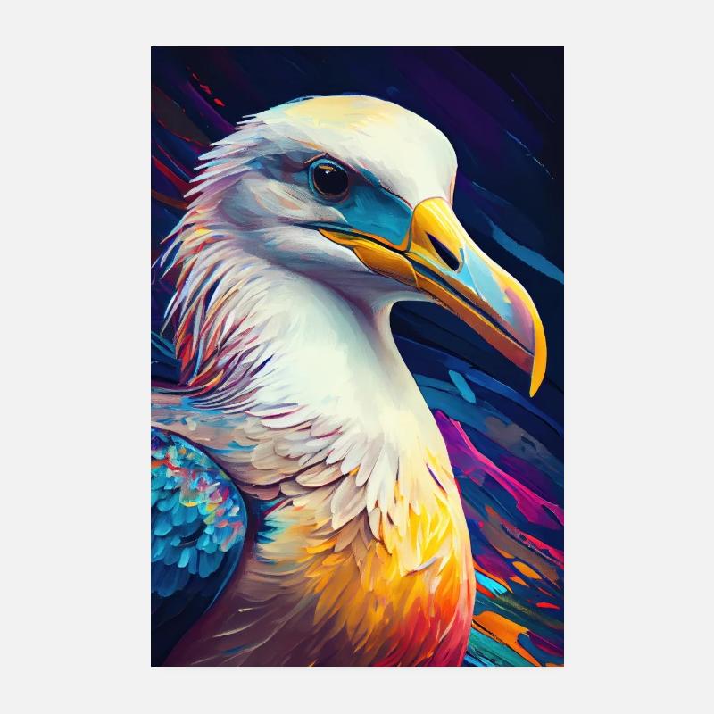 The Enduring Albatross Poster 8" x 12" (20x30 cm)