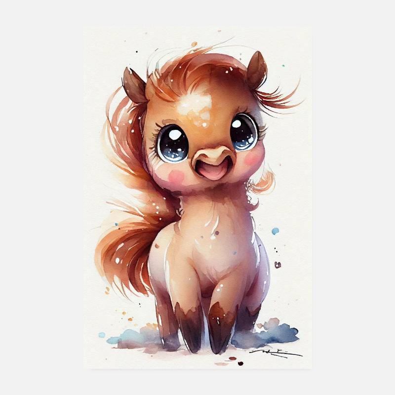 Equitation Equitation Equitation Saut d’obstacles Poster 20 x 30 cm