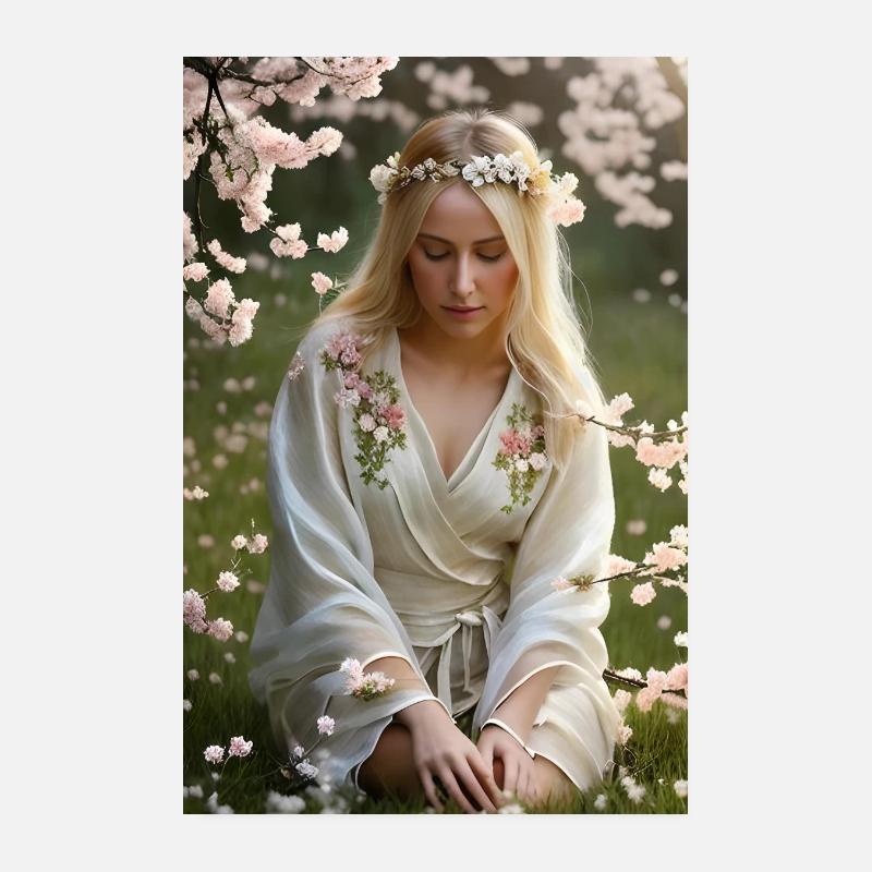 Beautiful Spring Poster 8" x 12" (20x30 cm)