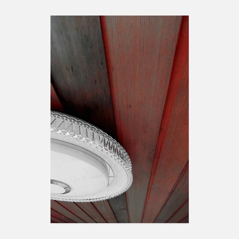 White Light - Red Wood Poster 20x30 cm