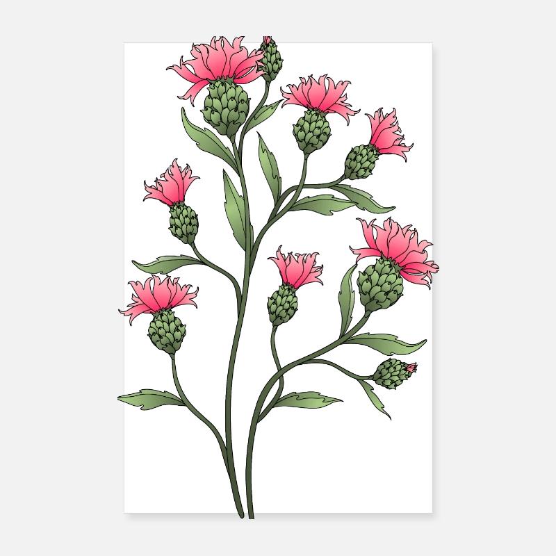 Fleur Poster 20 x 30 cm
