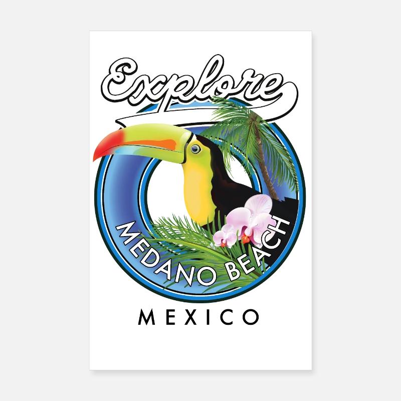 Entdecken Sie Medano Beach Mexiko Poster 20x30 cm