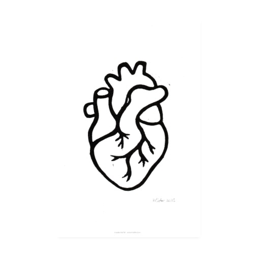 Corazón - Póster 20x30 cm
