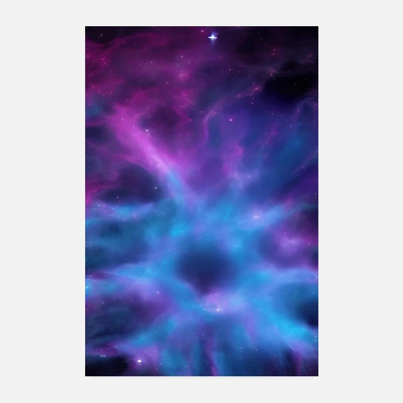 Galaxy Image Poster 8" x 12" (20x30 cm)