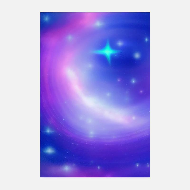 Galaxy Image Poster 8" x 12" (20x30 cm)