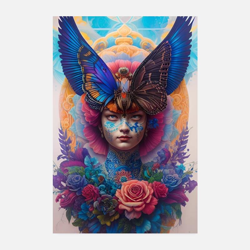 Goddess Poster 8" x 12" (20x30 cm)