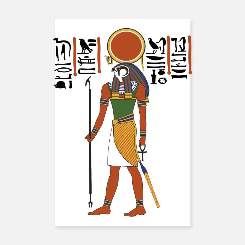 RA Sun God Poster 8" x 12" (20x30 cm)