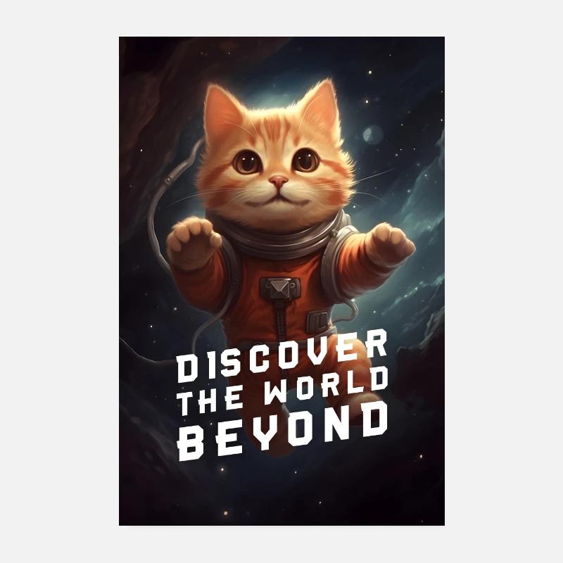 Discover The World Beyond Poster 20 x 30 cm
