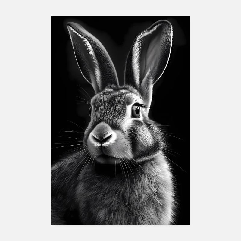Bunny Bunny Animal Pet Bunny Bunny Poster 8" x 12" (20x30 cm)
