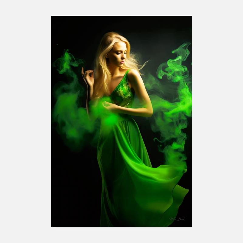 Beauté verte 4 Poster 20 x 30 cm