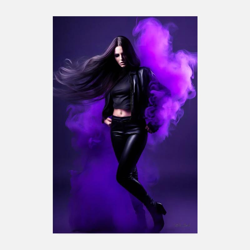 Beauté pourpre 1 Poster 20 x 30 cm