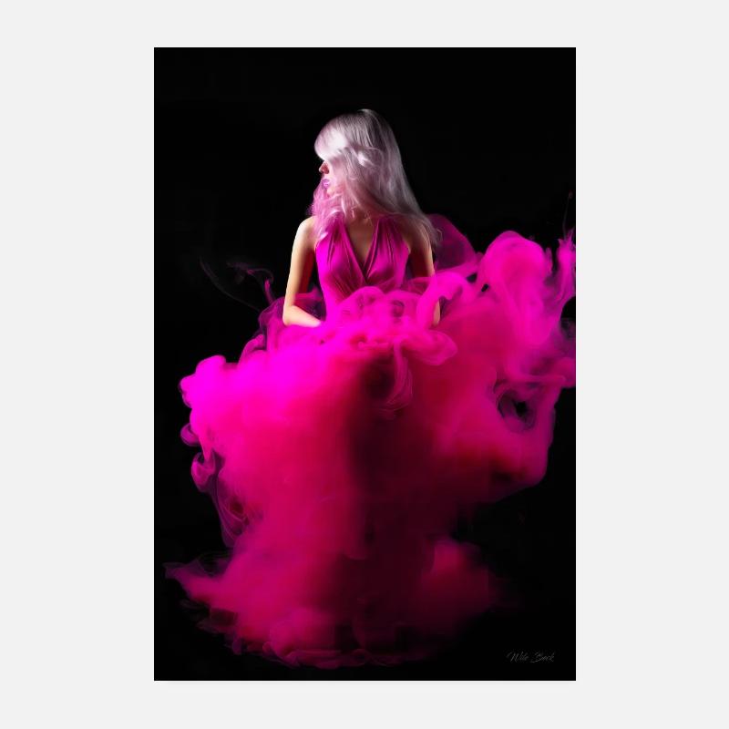 Magenta Beauté 4 Poster 20 x 30 cm
