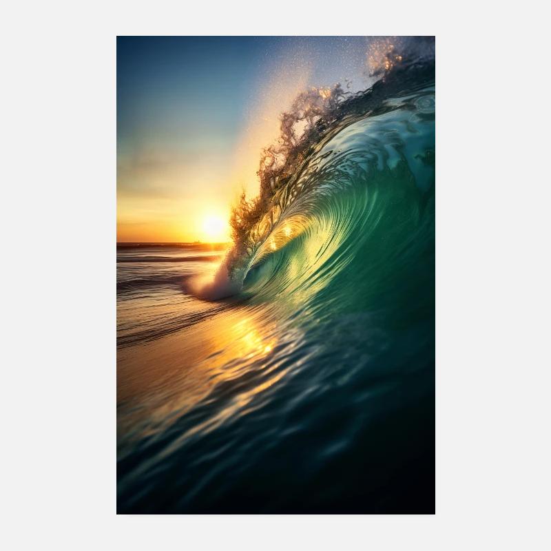 Die Perfekte Welle V2 Poster 20x30 cm