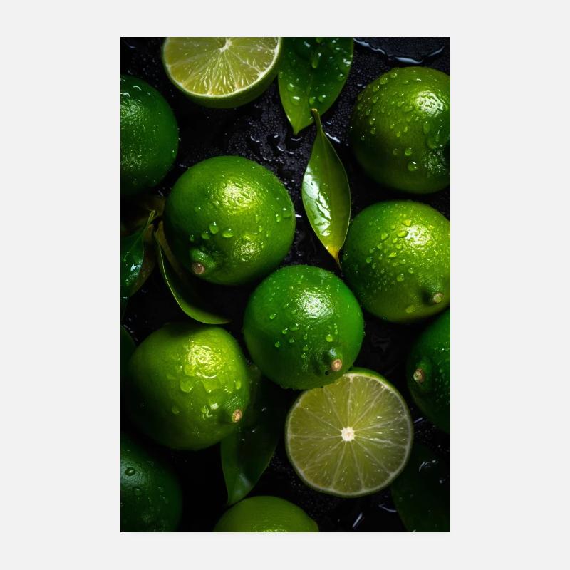 Limetten V1 Poster 20x30 cm