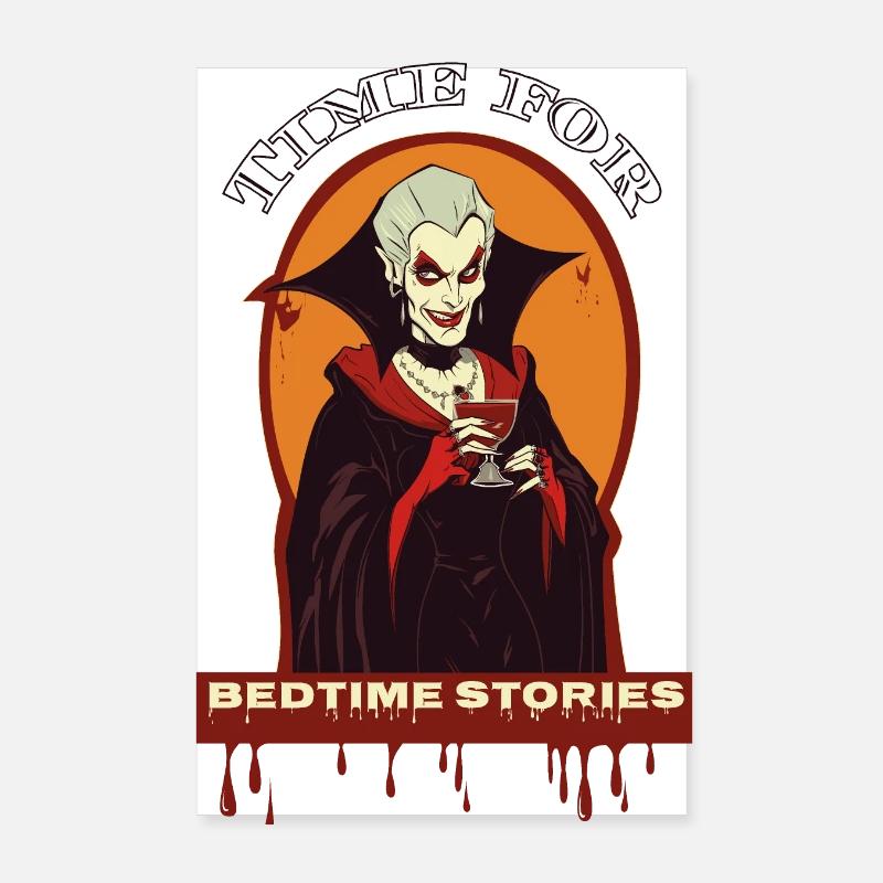 Bedtime Stories Poster 8" x 12" (20x30 cm)