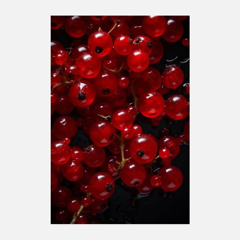Currants Poster 8" x 12" (20x30 cm)