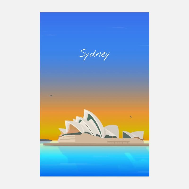 Opéra de Sydney - Affiche Poster 20 x 30 cm