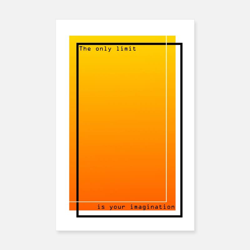 Idée cadeau de design moderne simple et chaleureux Poster 20 x 30 cm