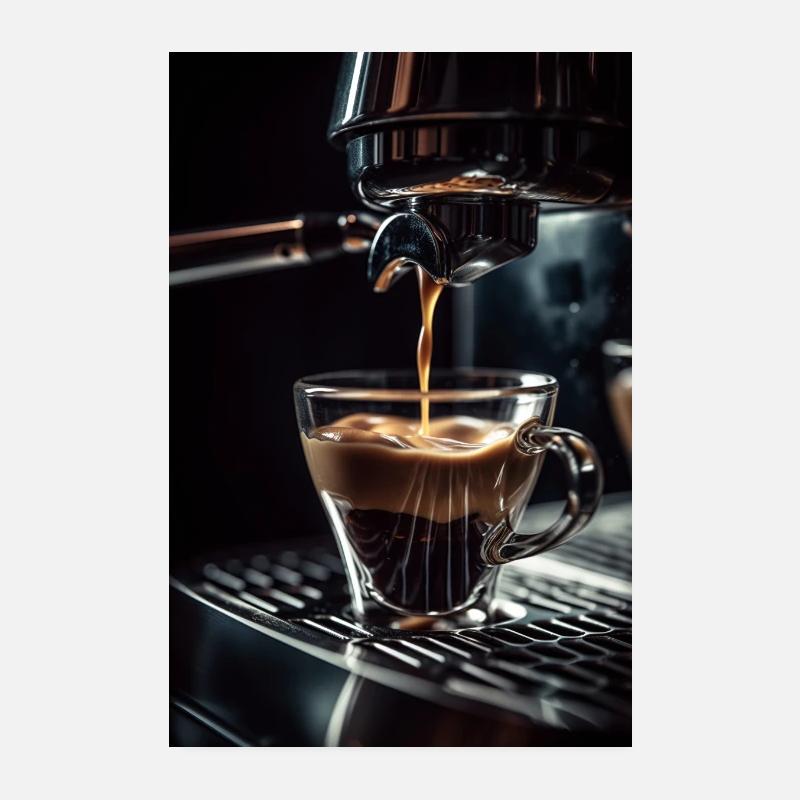 Der perfekte Espresso Poster 20x30 cm