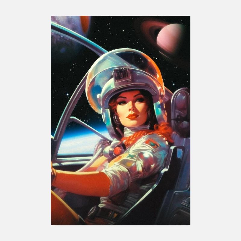 Next Stop Mars Poster 8" x 12" (20x30 cm)