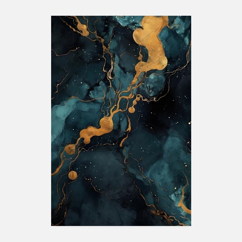 Marmor Naturstein Textur Poster 20x30 cm