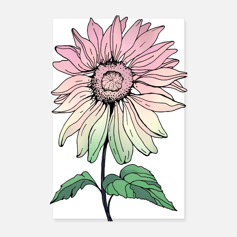 Blume Poster 20x30 cm