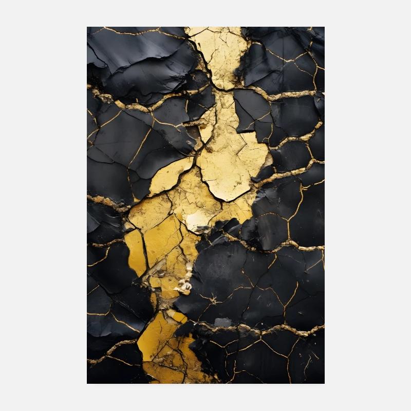 Marble Natural Stone Texture Poster 8" x 12" (20x30 cm)