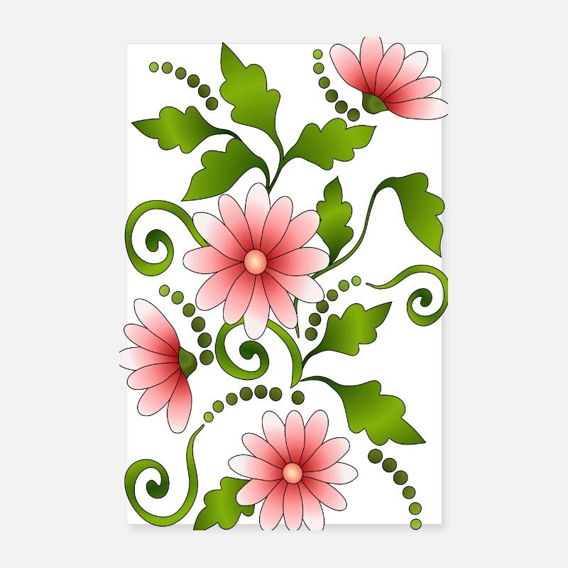 Fleur Poster 20 x 30 cm