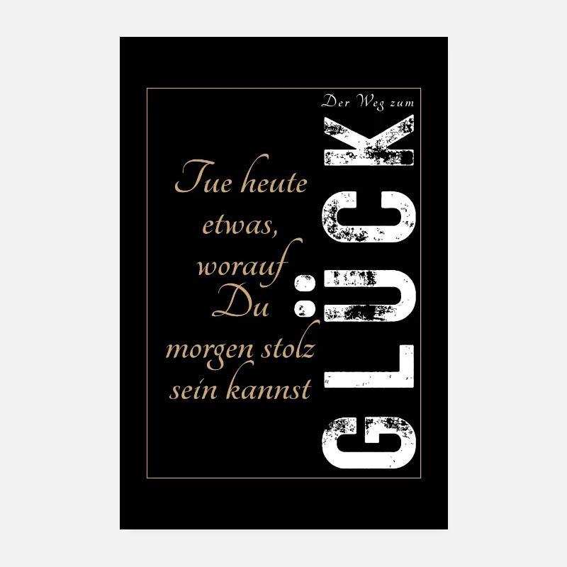 POSITIVE EINSTELLUNG MINDSET Motivation Poster 20x30 cm