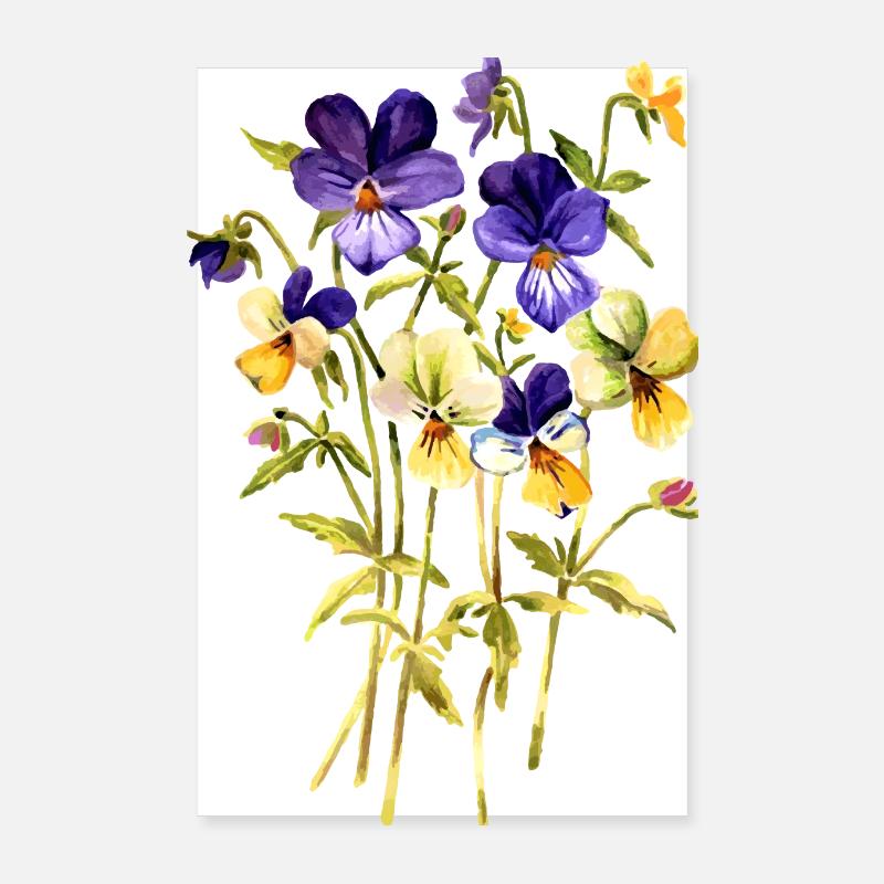Fleur Poster 20 x 30 cm
