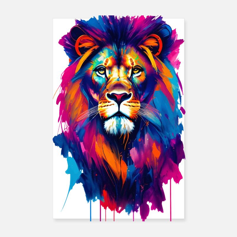 Leo #1 Poster 8" x 12" (20x30 cm)