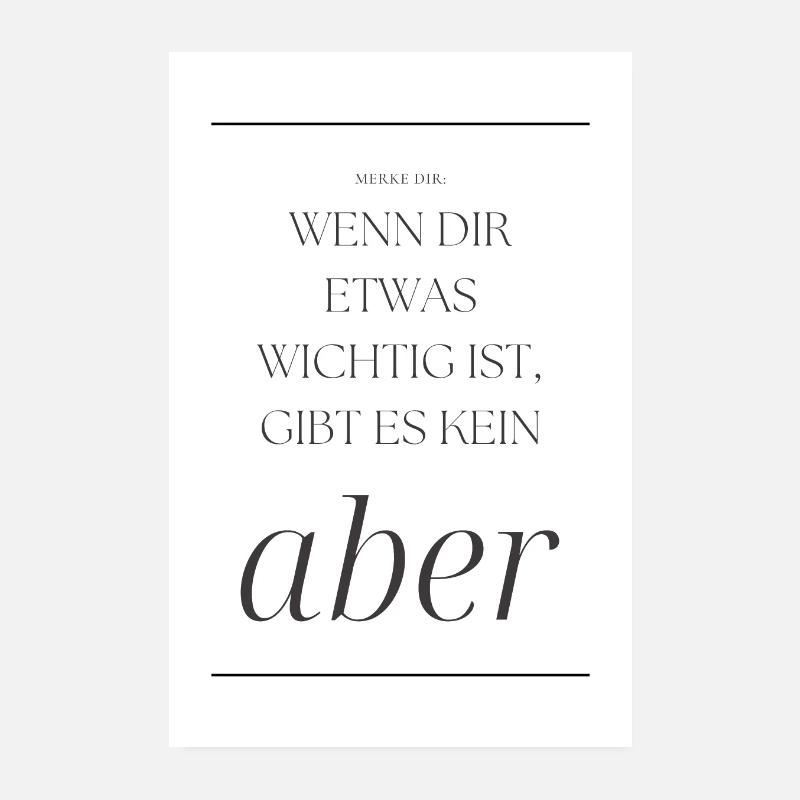 POSITIVE EINSTELLUNG MINDSET Motivation Poster 20x30 cm